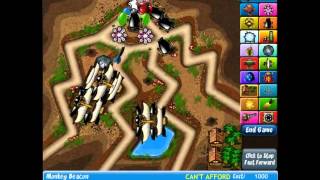 Bloons Tower Defense 4 Tutorial  Anthill Track 9 [upl. by Claudio]