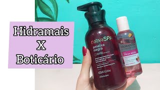 Ameixa Negra Boticário X Hidramais Se parecem Não compre antes de assistir [upl. by Leumel356]