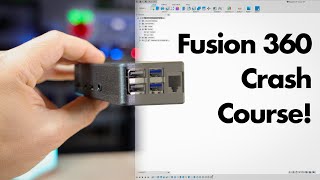 Fusion 360 Crash Course Create your own designs for 3d printing [upl. by Yenahs]