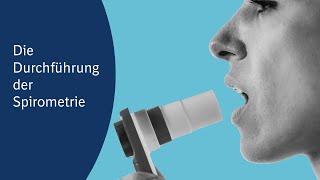 Demonstration einer Spirometrie [upl. by Oileduab]