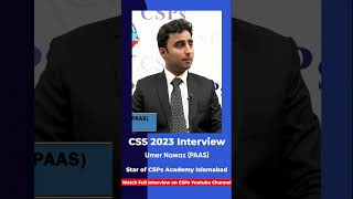 Mock Interview  CSS exam preparation from CSPs Academy Islamabad csspreparation [upl. by Ballou]