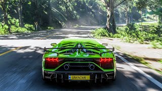 Forza Horizon 5 NEW Lamborghini Aventador SVJ  FH5 Gameplay [upl. by Saitam]