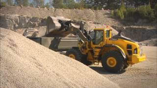 Die neuen Radlader L150H L180H und L220H von Volvo CE [upl. by Hanleigh784]