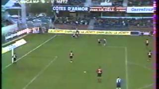 EA Guingamp vs FC Metz 199798 360p [upl. by Atiuqrahs]