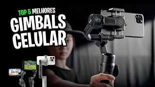 Descubra os 5 melhores GIMBALS para CELULAR de 2024 Top Estabilizadores ✅ [upl. by Virgy]