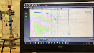 Titration curve for sodium hydroxide and oxalic acid [upl. by Bever]