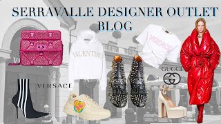 LUXURY DESIGNER OUTLET VLOG VISITING SERRAVALLE [upl. by Nired11]