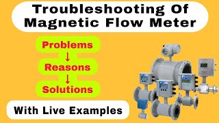 Mag Flow Meter meter Troubleshooting Magnetic Flow Meter [upl. by Landa191]