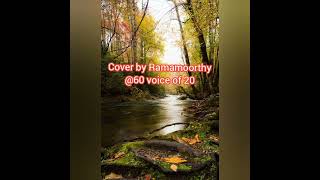 Kanne En Kanmaniye Karaoke Track for Female Singers by Ramamoorthy 60 voice of 20 [upl. by Shae779]