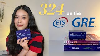 How I Got a 324 on the GRE Exam in 2 MONTHS  study schedule study materials study tips AnkiPro [upl. by Garlinda]