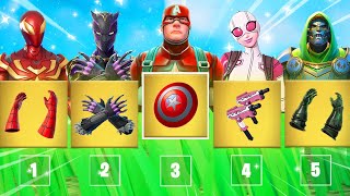 The RANDOM MARVEL Challenge in Fortnite [upl. by Rimola]