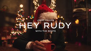 Jimmy Fallon  Hey Rudy with The Roots Official Lyric Video [upl. by Aneehc]