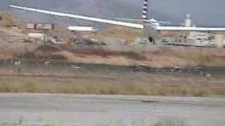 Crosswind fullslip glider landing [upl. by Silber]