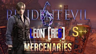 Resident Evil 4 Remake  Mercenaries  LeonRE6  DocksSunset  S Rank 4K60FPS [upl. by Aiuqenehs653]