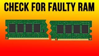 How to Use the Windows Memory Diagnostic Tool to Check for Problems with Your RAM [upl. by Daggett]