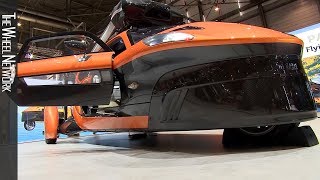 PALV Flying Car at the 2019 Geneva Motor Show [upl. by Per305]