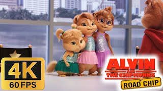 Alvin and the Chipmunks The Road Chip 2015  The Chipettes Are In With Alvins Plan 4K60FPS [upl. by Cortie]