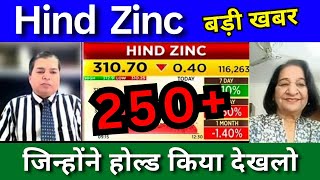 Hindustan Zinc share latest news today hind zinc share analysis buy or not Target [upl. by Aicenod]