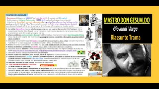 MASTRO DON GESUALDO di Giovanni Verga Riassunto e analisi [upl. by Priebe]