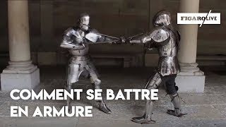 Le combat en armure au XVe siècle [upl. by Eelrahc162]