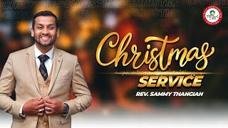 Christmas Service  1030am  English  Pas Sammy Thangiah  Rev Prakash  FGAG CHURCH [upl. by Bohner]