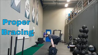 Tips on How to Properly Brace the Core During the Deadlift amp Other Exercises [upl. by Justicz601]