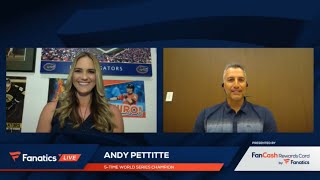 Fanatics Presents FanChats with Andy Pettitte [upl. by Aizan]