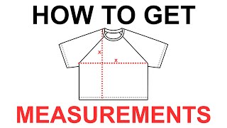 How To Find Measurements For Your Clothing Brand [upl. by Ytsirhk]