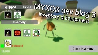 MYXOS Game  Dev Blog 3 [upl. by Golding524]