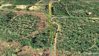 Effingham County Parkway Aerial Tour 2015 Proposed wTie Ins [upl. by Cornell]