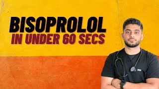 Bisoprolol in Under 60 Seconds  Important Points  MicroPharm [upl. by Telocin]