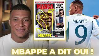 KYLIAN MBAPPE AURAIT DIT OUI AU REAL MADRID [upl. by Xam]