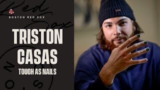 Nails Baseball amp More with Triston Casas  Red Sox Life In the Offseason [upl. by Kohler]