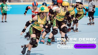 Epic Roller Derby Showdown  WSG 2024 World Championships Highlights [upl. by Eudocia]