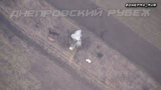 853 Lancet drone destroyed enemy decoy of ADS Buk [upl. by Starinsky]