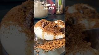 BURRATA ZAATAR youtubeshorts burratacheese zaatar food cooking [upl. by Jacklyn]