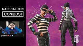 RAPSCALLION COMBOS in Fortnite [upl. by Aivatnahs]