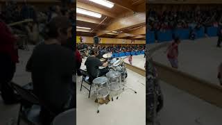 Awesome Square Dance Drummer [upl. by Nolham]