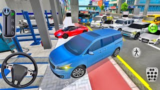 New Old KIA Carnival MPV Car In Auto Repair Shop  3d driving Class android  gameplay cargame [upl. by Ewens]