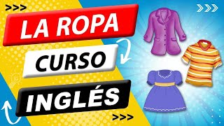 🇺🇸 La ropa en INGLÉS 🗽 ❤️ 👉  1 EN EEUU  👈 [upl. by Pahl]