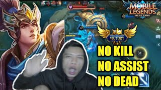 VICTORY NO KILL NO ASSIST NO DEAD 🔥  Gameplay  Mobile Legends Bang Bang  mlbb [upl. by Towbin]