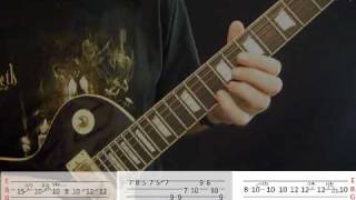 Opeth Windowpane  Guitar lesson  Part three [upl. by Eniamreg503]