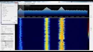 Демонстрация работы китайского SDR приемника DVBT DABFM Realtek RTL2832 [upl. by Aika]