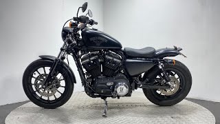 HARLEY DAVIDSON SPORTSTER 883 XL IRON 2015 9K WALK AROUND  RUNNING VIDEO [upl. by Anatsirhc]