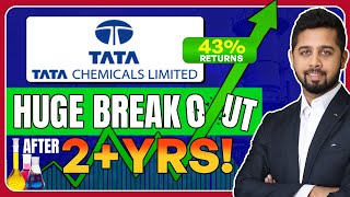 Tata Chemical  Huge breakout with high volumes  Why Tata Chemical share is rising [upl. by Aztinay]