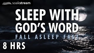 SOAK IN GODS PROMISES BY THE OCEAN  SLEEP WITH GODS WORD  100 Bible Verses For Sleep [upl. by Barcot]