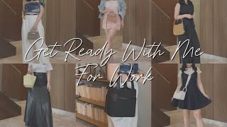 Get Ready With Me For Work  Hermes P18 K20 Lindy Mini Evelyne Cargo Picotin and more [upl. by Lirrehs852]