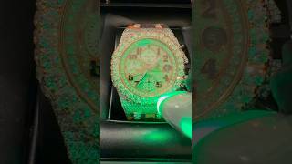 Custom Moissanite Watch x Diamond Tester [upl. by Piane]