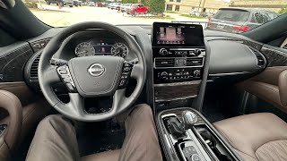 2024 Nissan Armada Platinum POV Drive [upl. by Goran]