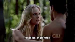 The Vampire Diaries 4x014x09 Klaroline scenes cz subtitles [upl. by Kacey]